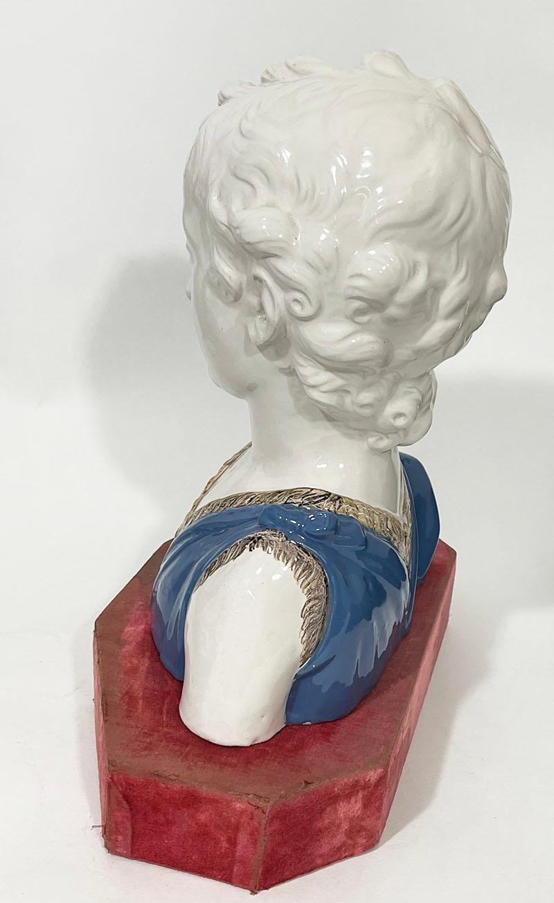 Busto in terracotta di Giovanni Battista, 1900 ca. in vendita 1