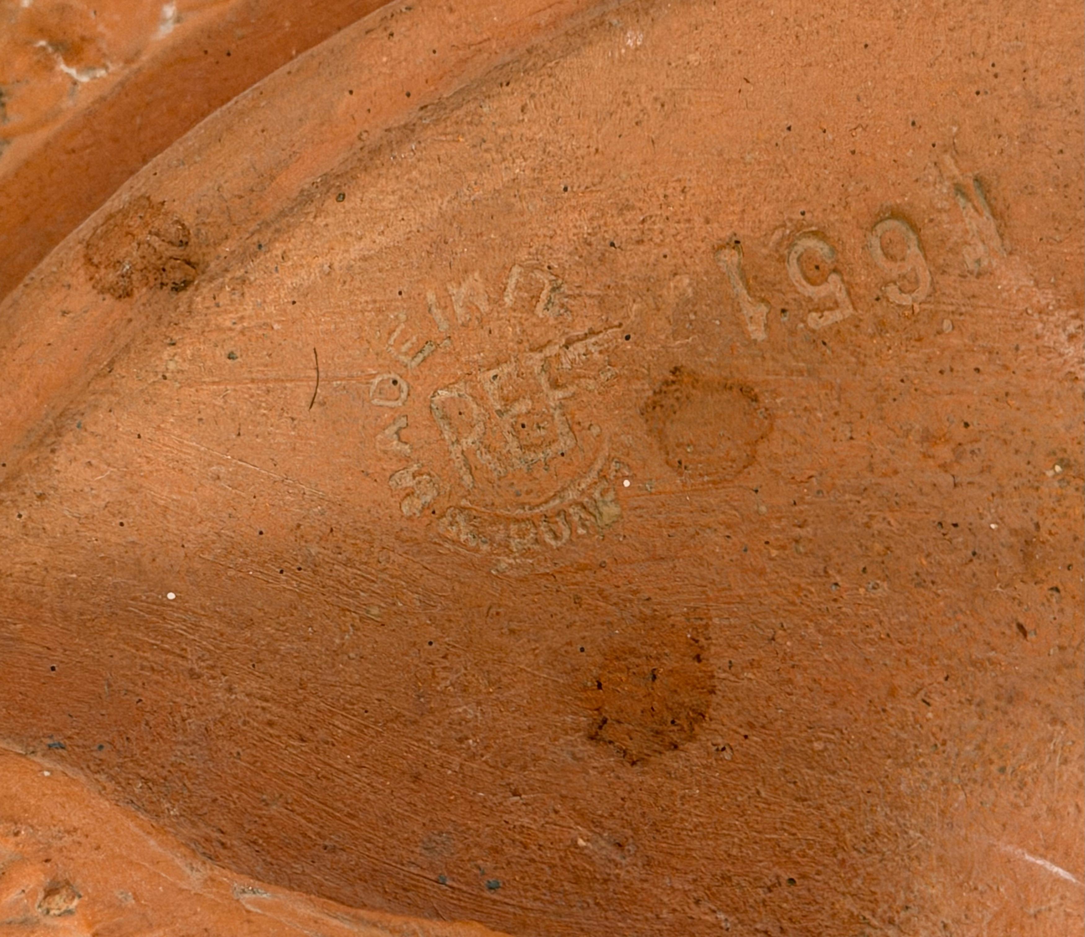 Figura maschile classica in terracotta italiana, 1900 circa in vendita 4
