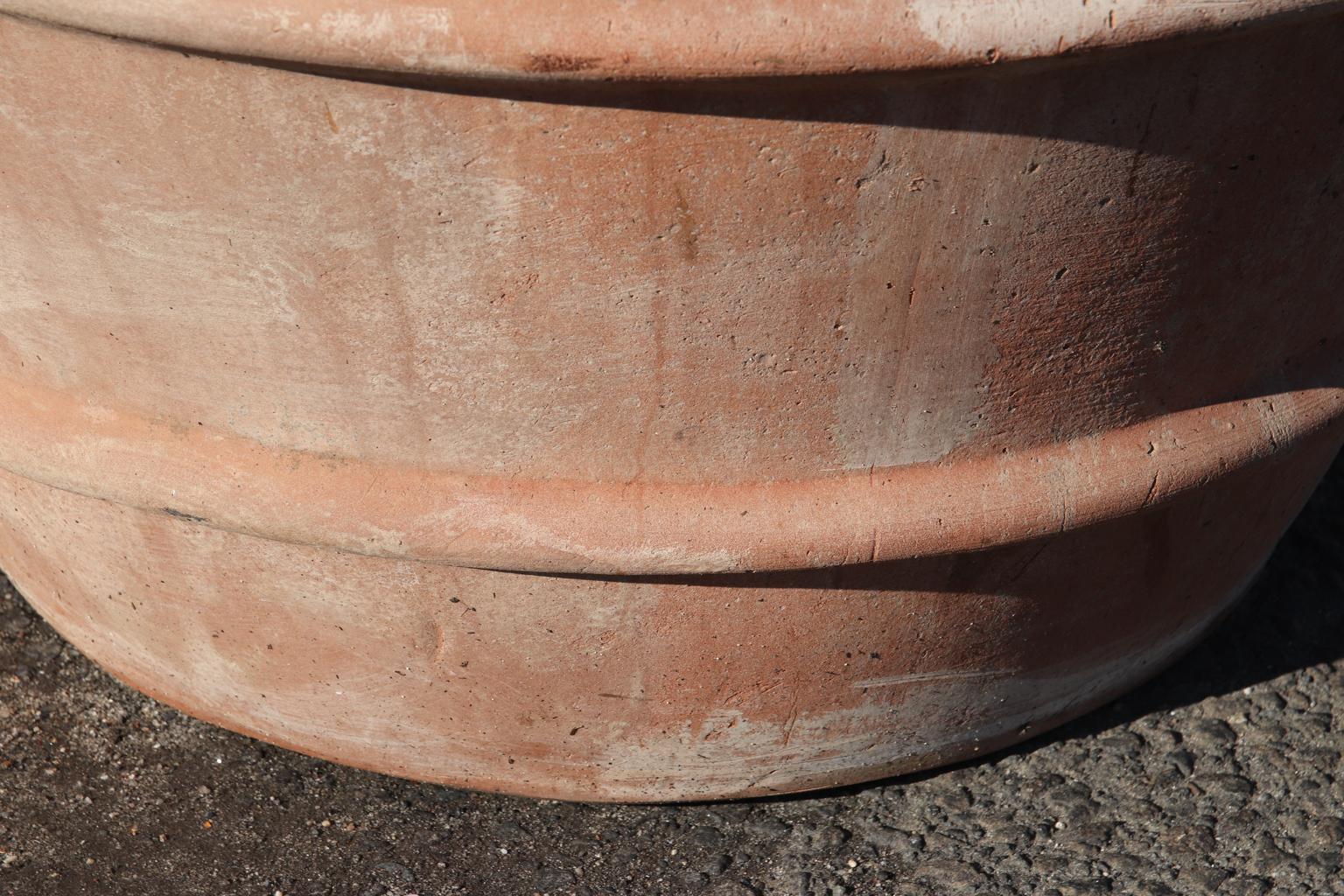Large Italian Terra Cotta Planter 1
