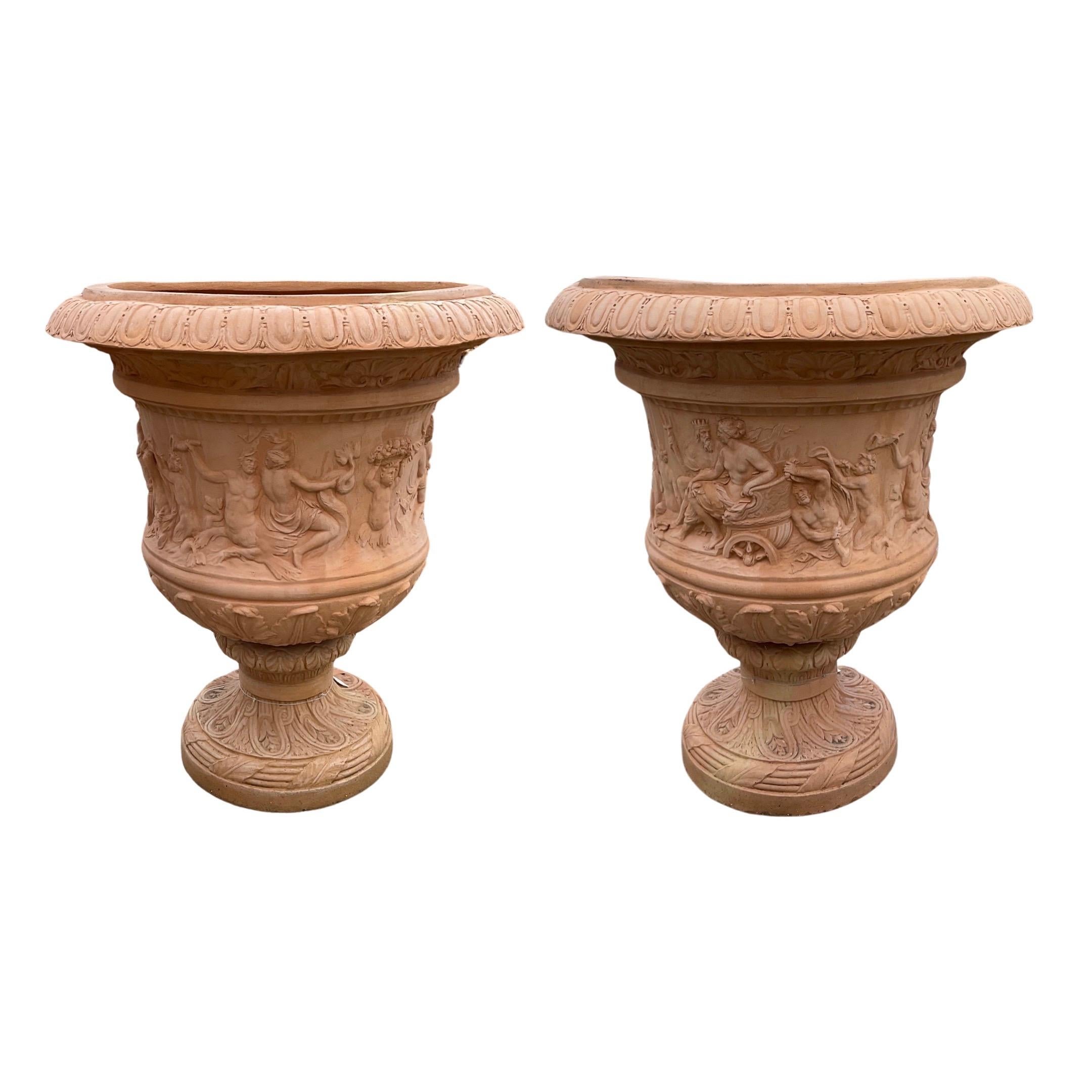 Jardinera italiana de terracota en venta 1