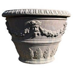 Italian Terracotta Vase 20th Century