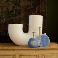 Italian Terracotta Vase by Ivo De Santis for Gli Etruschi, 1960s