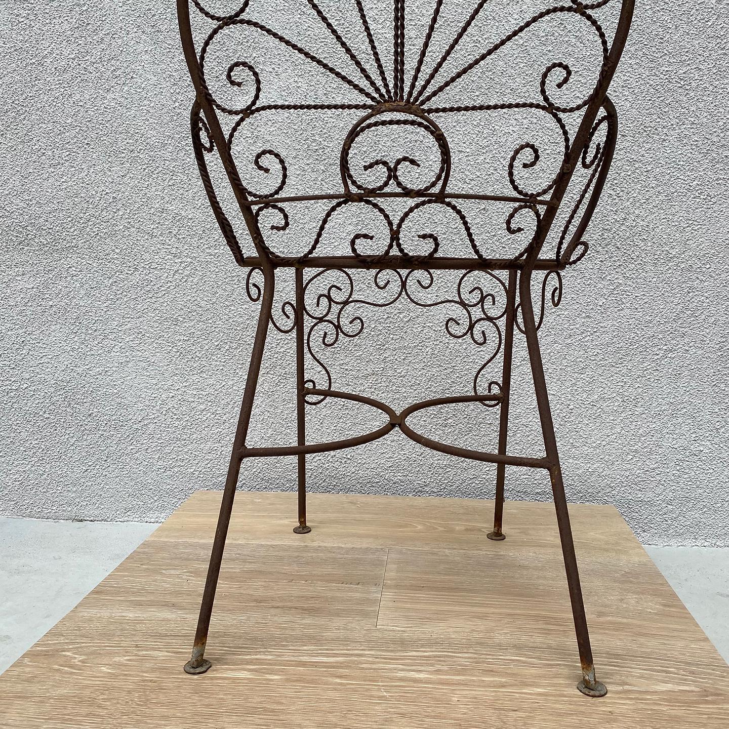 Italian Terrazzo Tile Cafe Table and Chairs, Set A For Sale 5