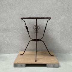 Italian Terrazzo Tile Cafe Table and Chairs, Set A