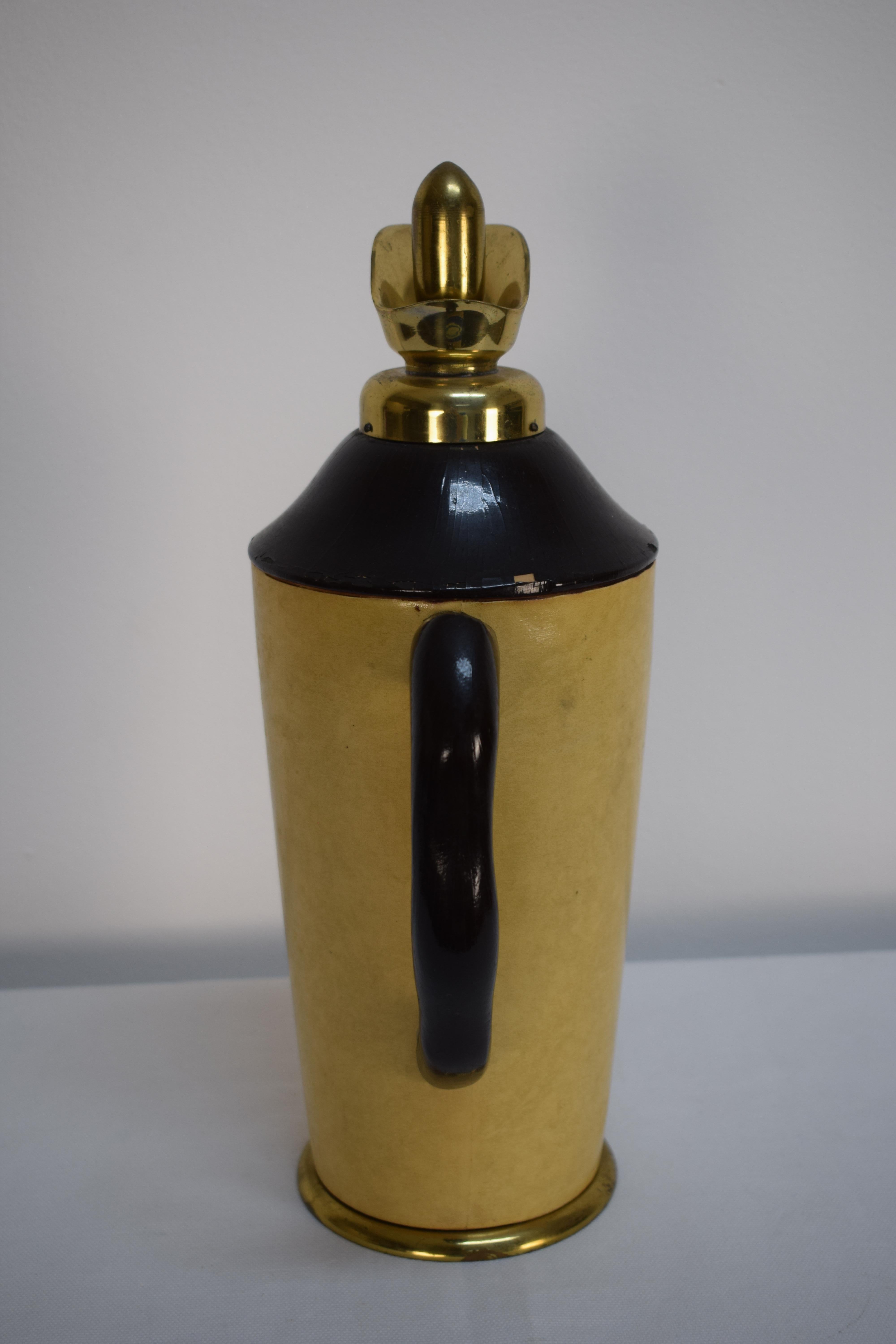Italian thermos by Aldo Tura for Macabo, 1960s For Sale 5