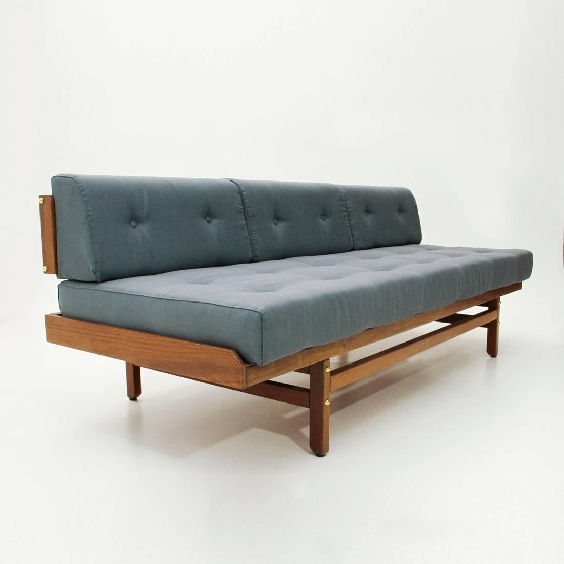 Mid-Century Modern Italian Three-Seat Sofa by Umberto Brandigi for Poltronova, 1960s