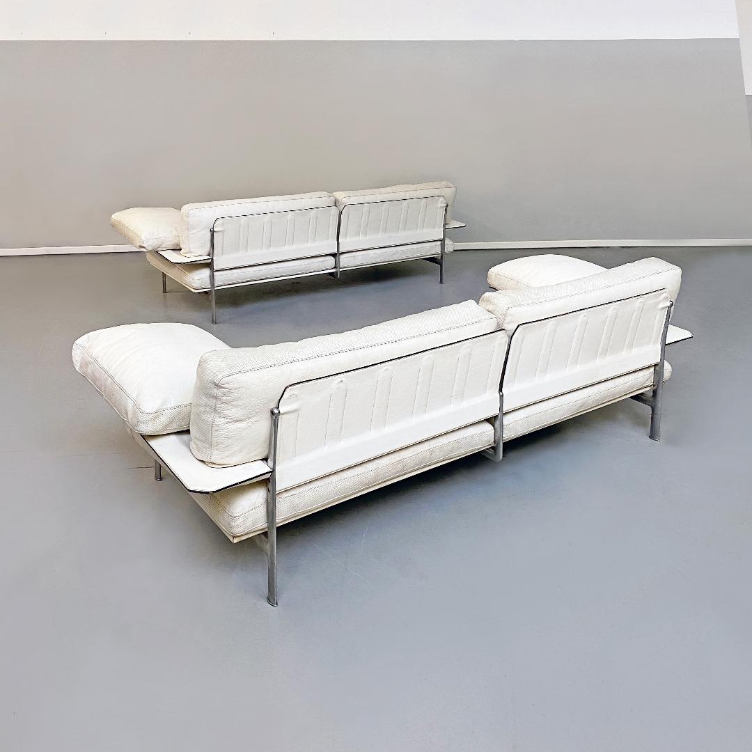 Italienisches dreisitziges Sofa mit drei Sitzern, Modell Diesis von Antonio Citterio für B&B, 1970er Jahre (Ende des 20. Jahrhunderts) im Angebot