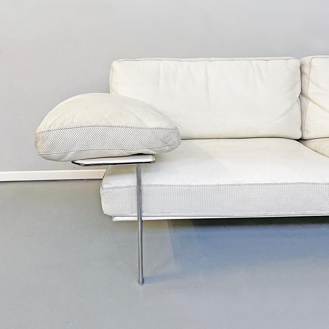 Italienisches dreisitziges Sofa mit drei Sitzern, Modell Diesis von Antonio Citterio für B&B, 1970er Jahre (Metall) im Angebot
