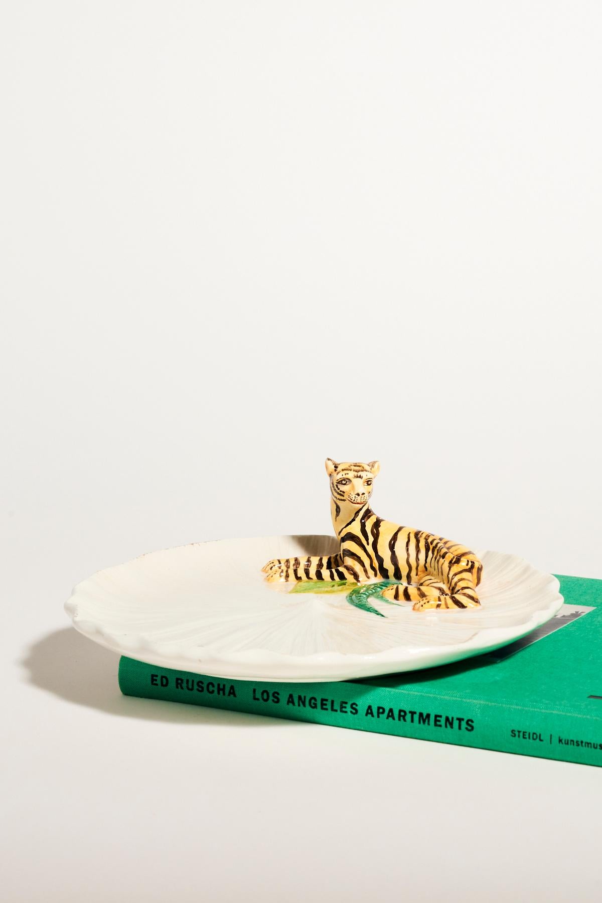 Ceramic Italian Tiger Platter