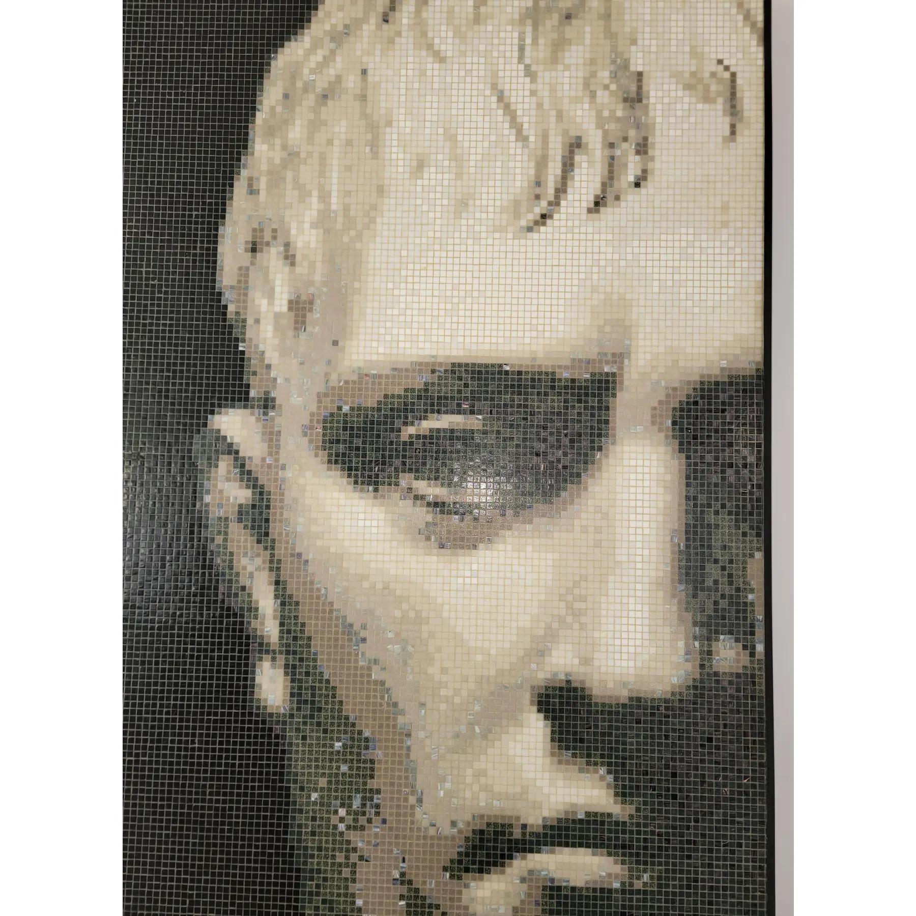 XXI secolo e contemporaneo Arte da parete Augustus in maiolica italiana in vendita