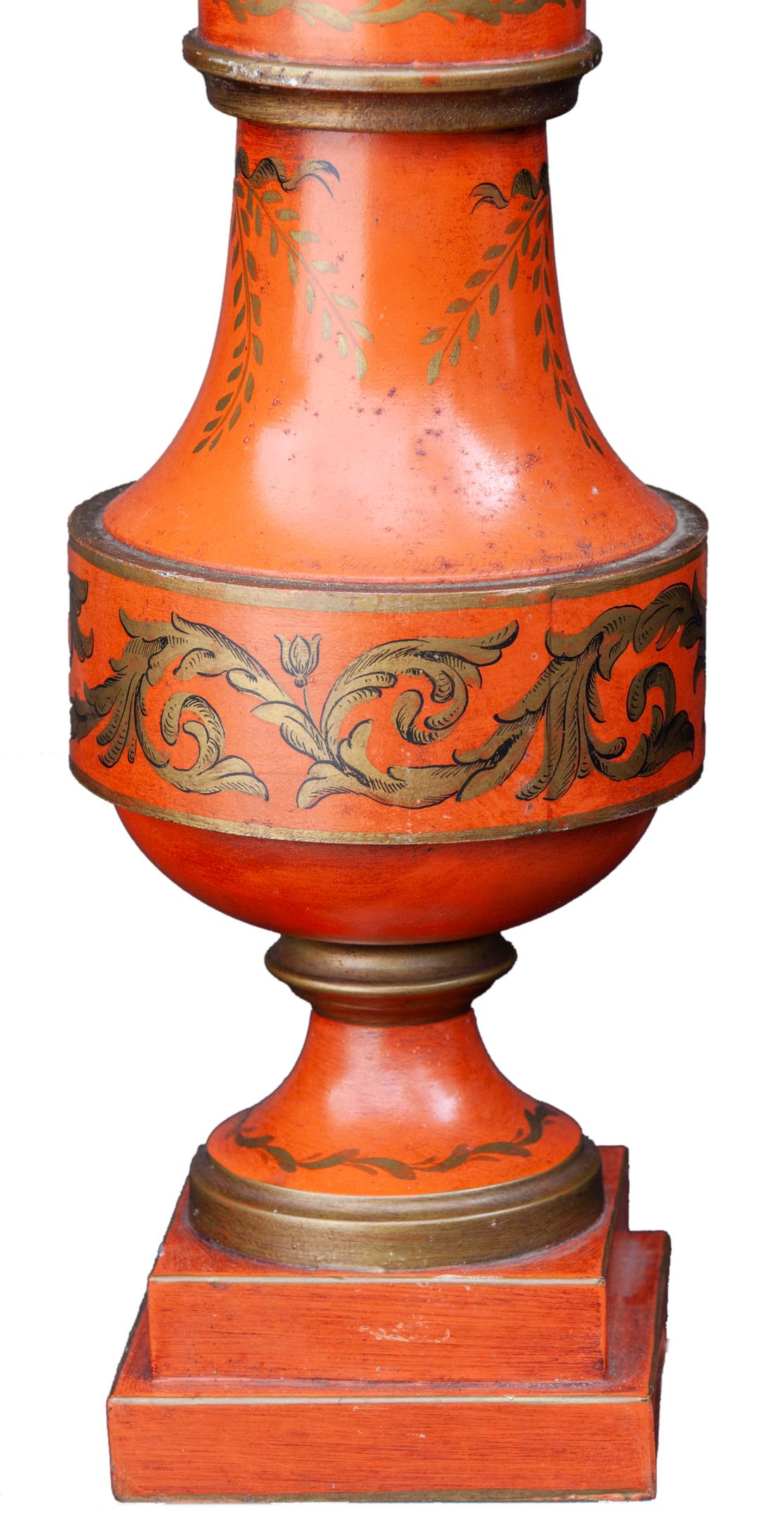 Milieu du XXe siècle Lampe de table italienne en toile
