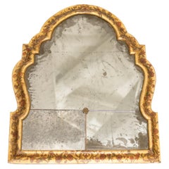Antique Italian Toilet Mirror
