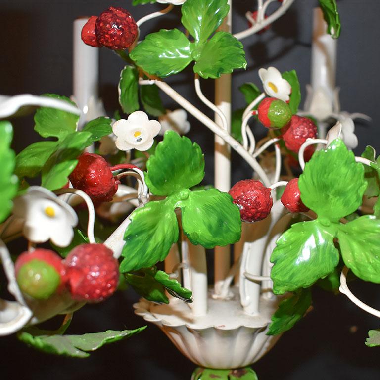 strawberry chandelier