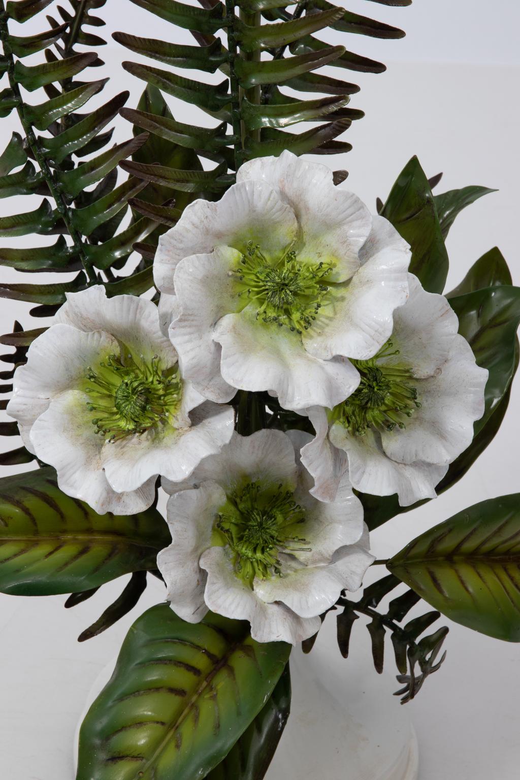 tole flower lamp