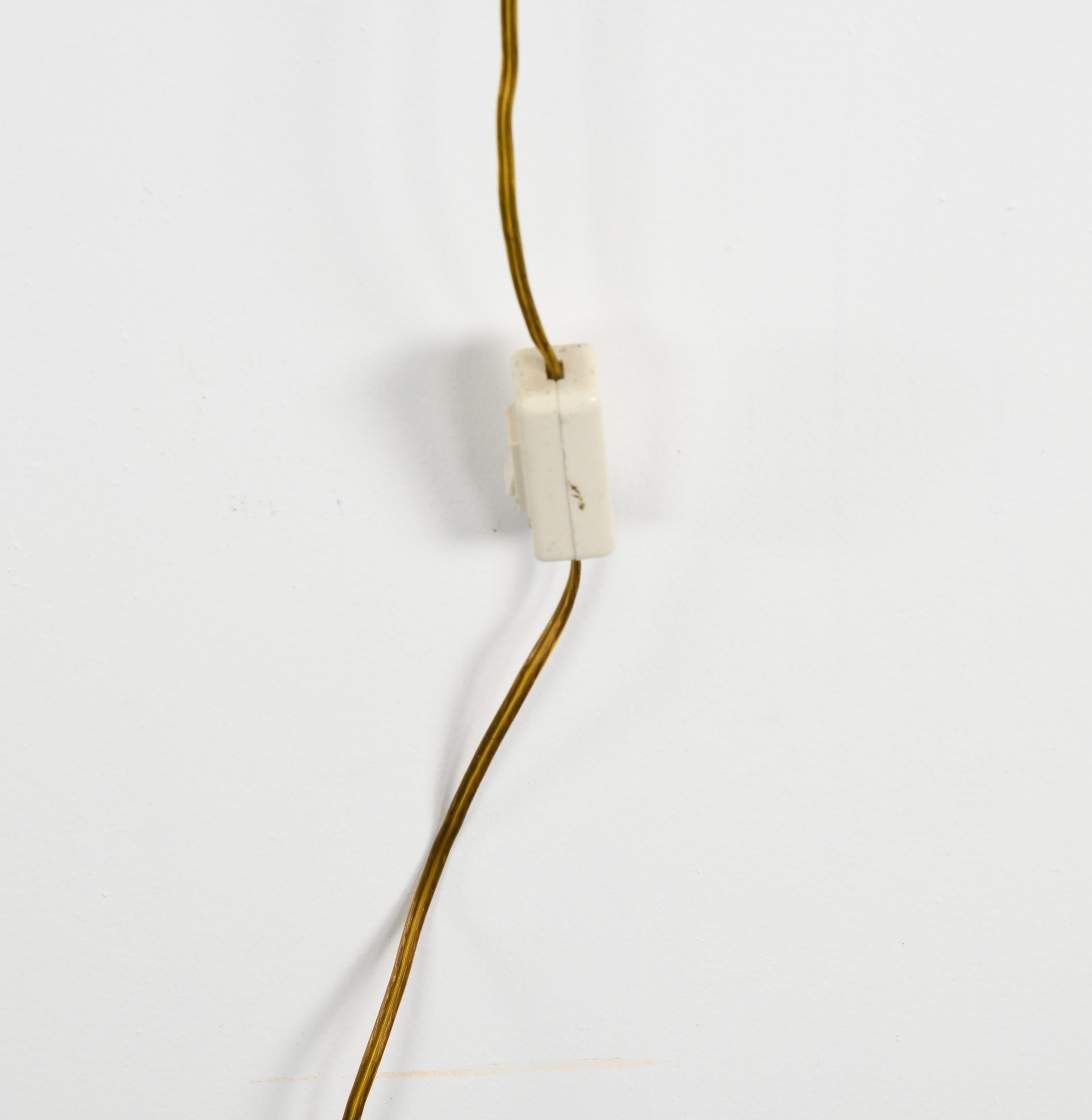 Italian Tole Hydrangea Wall Sculpture, 1950s 3