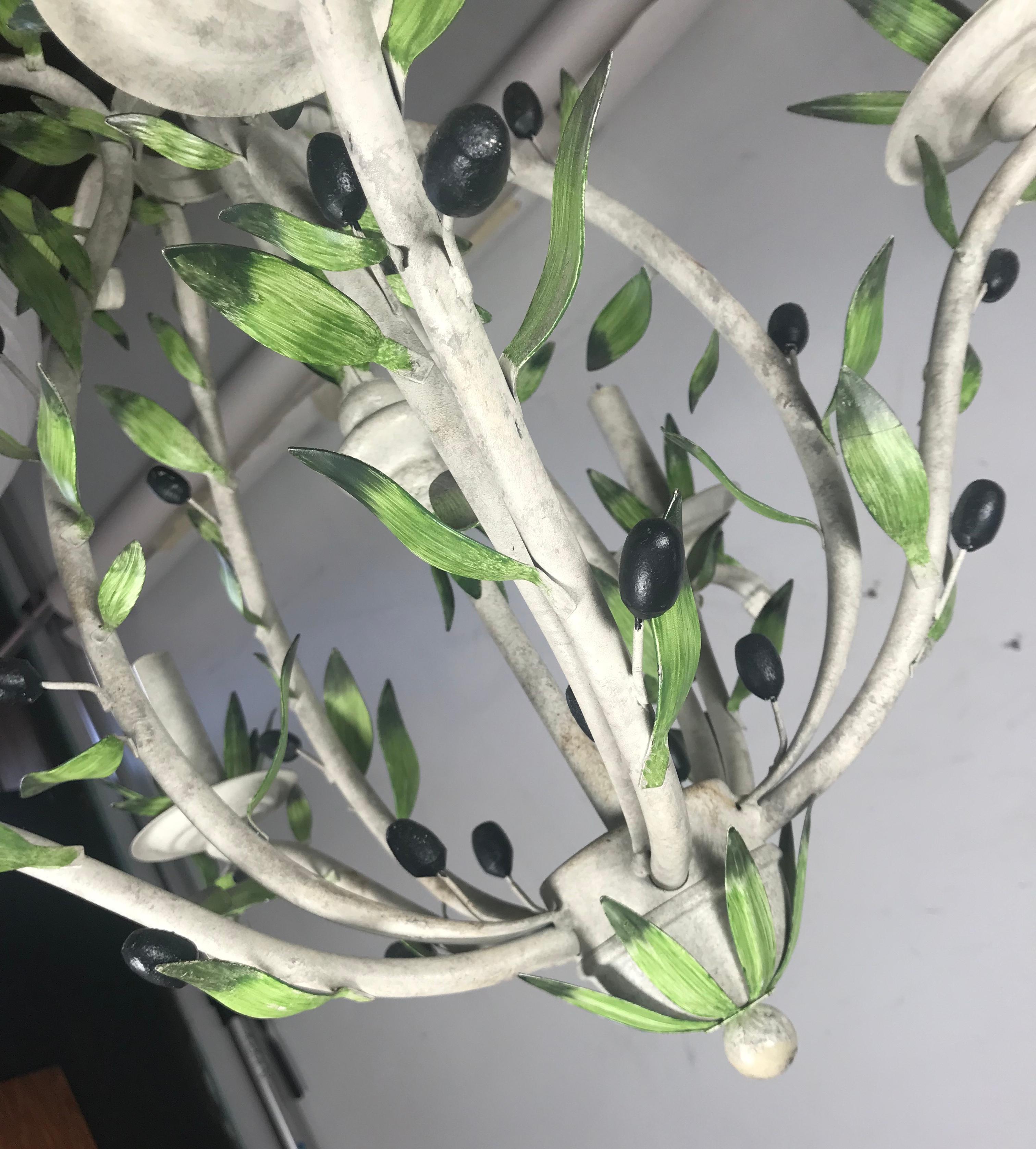 olive leaf light fixture