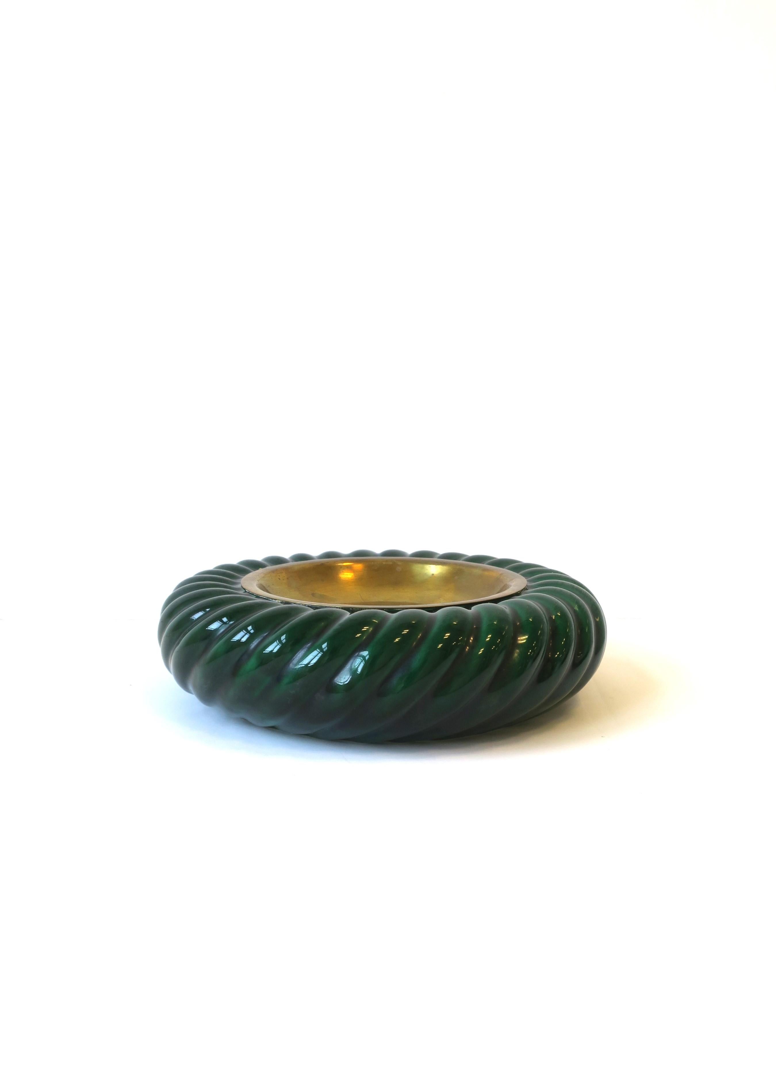 Modern Italian Tommaso Barbi Catchall Vide-Poche or Ashtray, Italy 1970s For Sale