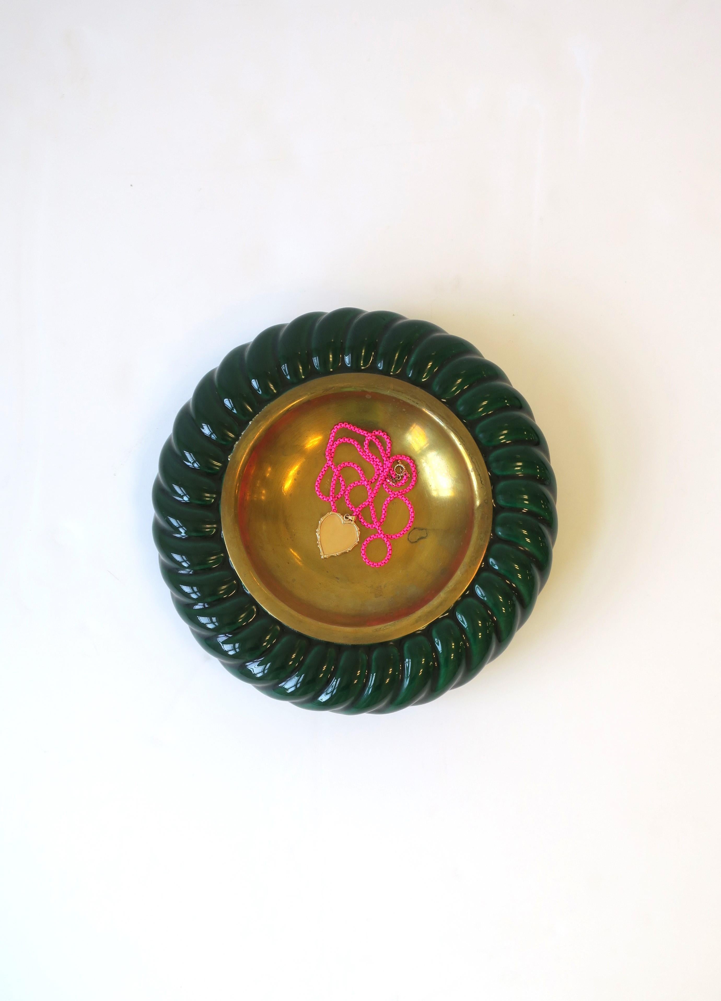 Italian Tommaso Barbi Catchall Vide-Poche or Ashtray, Italy 1970s In Good Condition In New York, NY