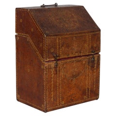 Italian Tooled Letter Box With Barberini Coat Of Arms