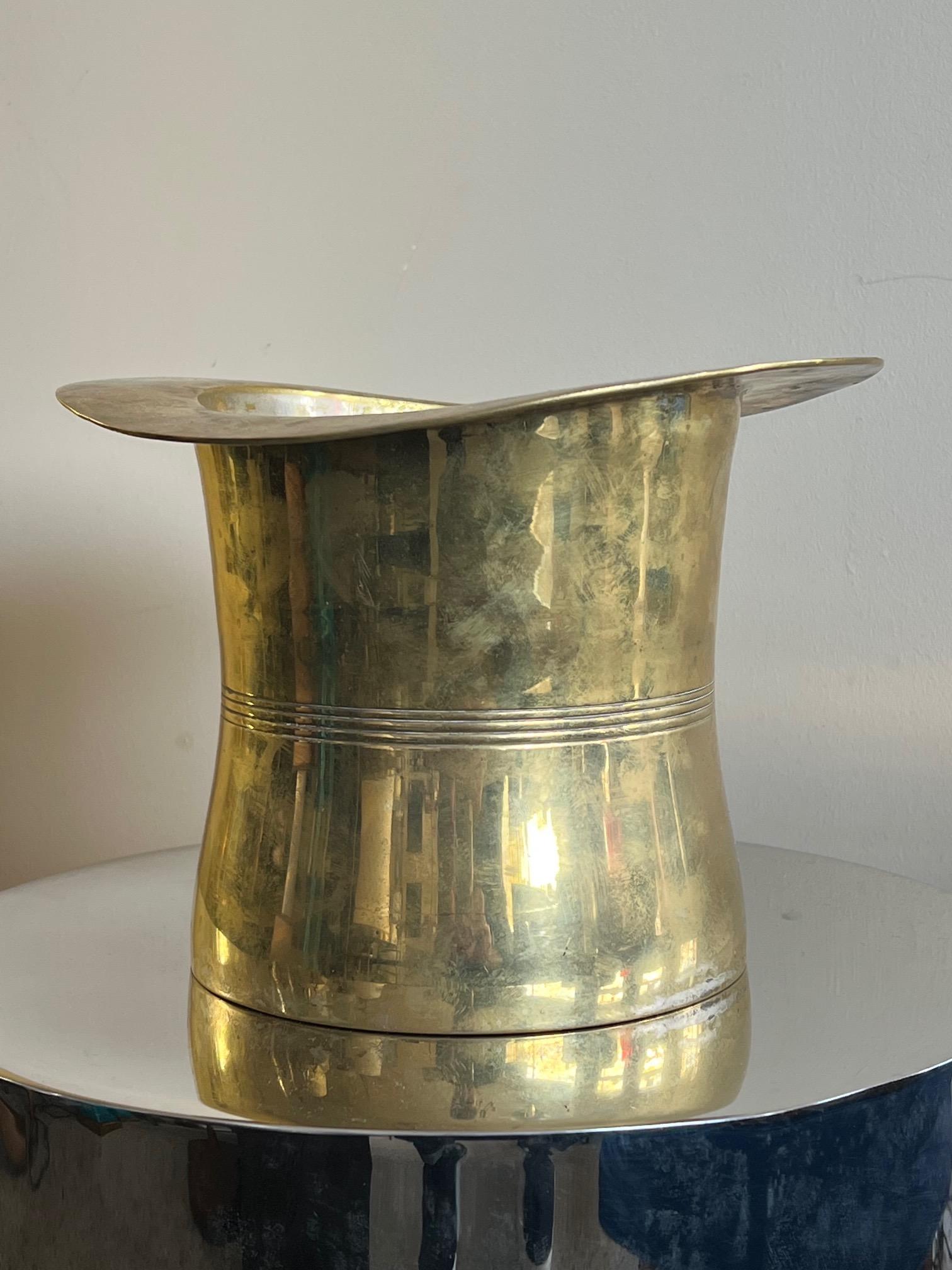 brass top hat