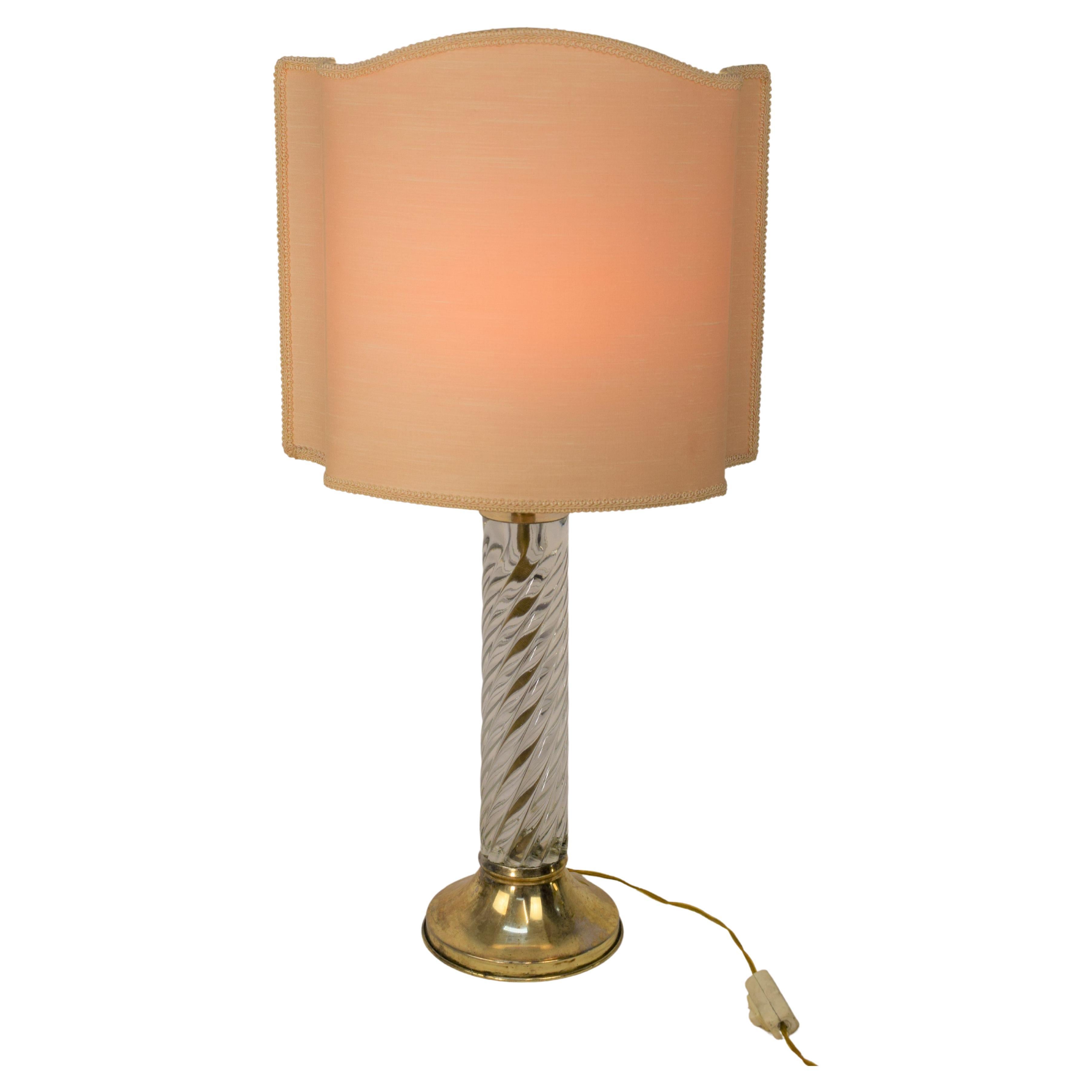Italian Concentric Ring Table Lamp, 1970s For Sale at 1stDibs