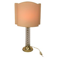 Italian Torchon Table Lamp, 1970s