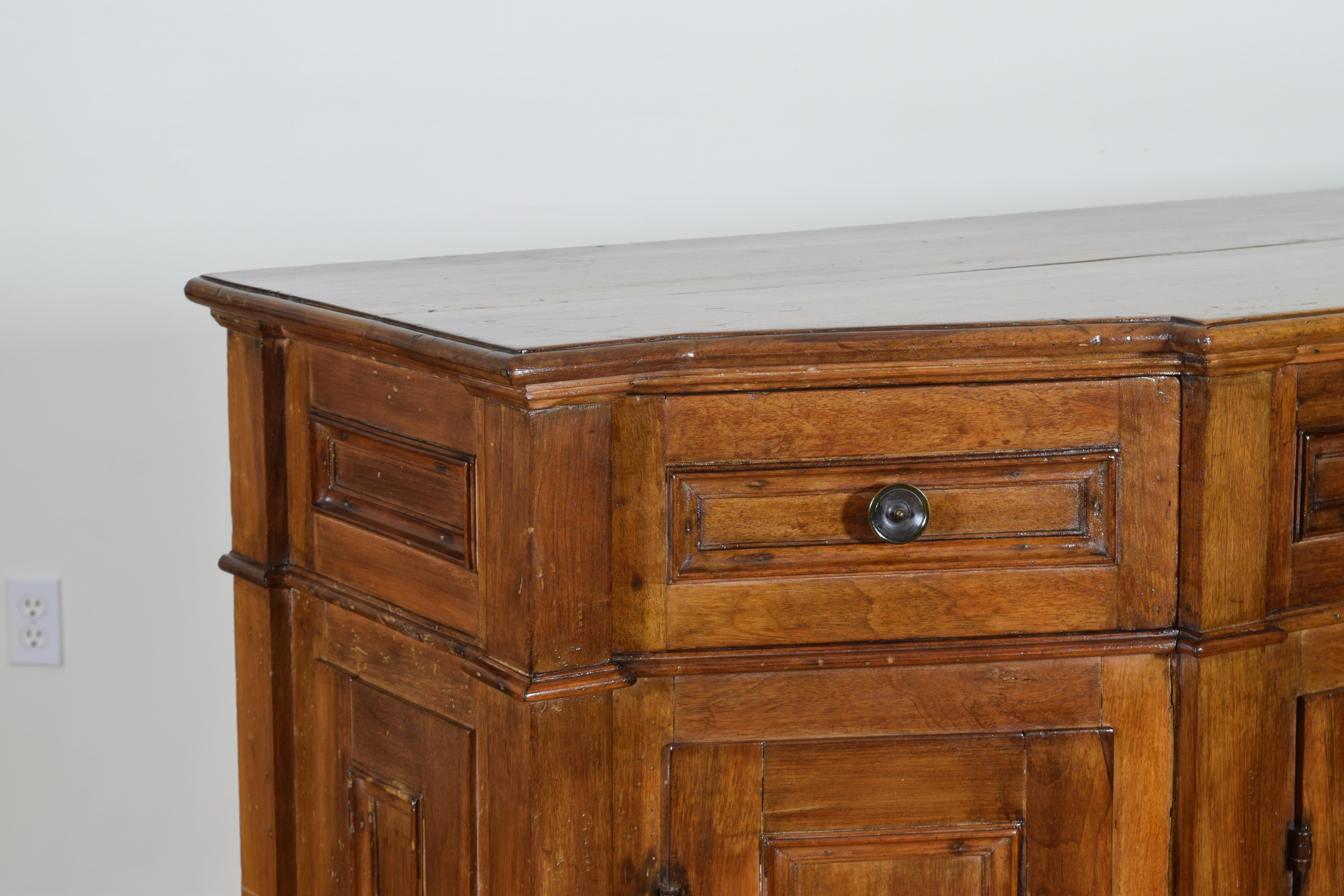 Italian, Veneto, Walnut Credenza with Uniquely Carved Feet, Late 18th Century 1