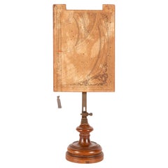 Papel de marca de tiempo transalpino-italiano sobre tablero de madera. Giusti, Nerici, Italia 1781.
