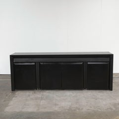 Italian Transformable Sideboard with Extending Console Table, 1970s