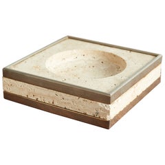 Italian Travertine Ashtray