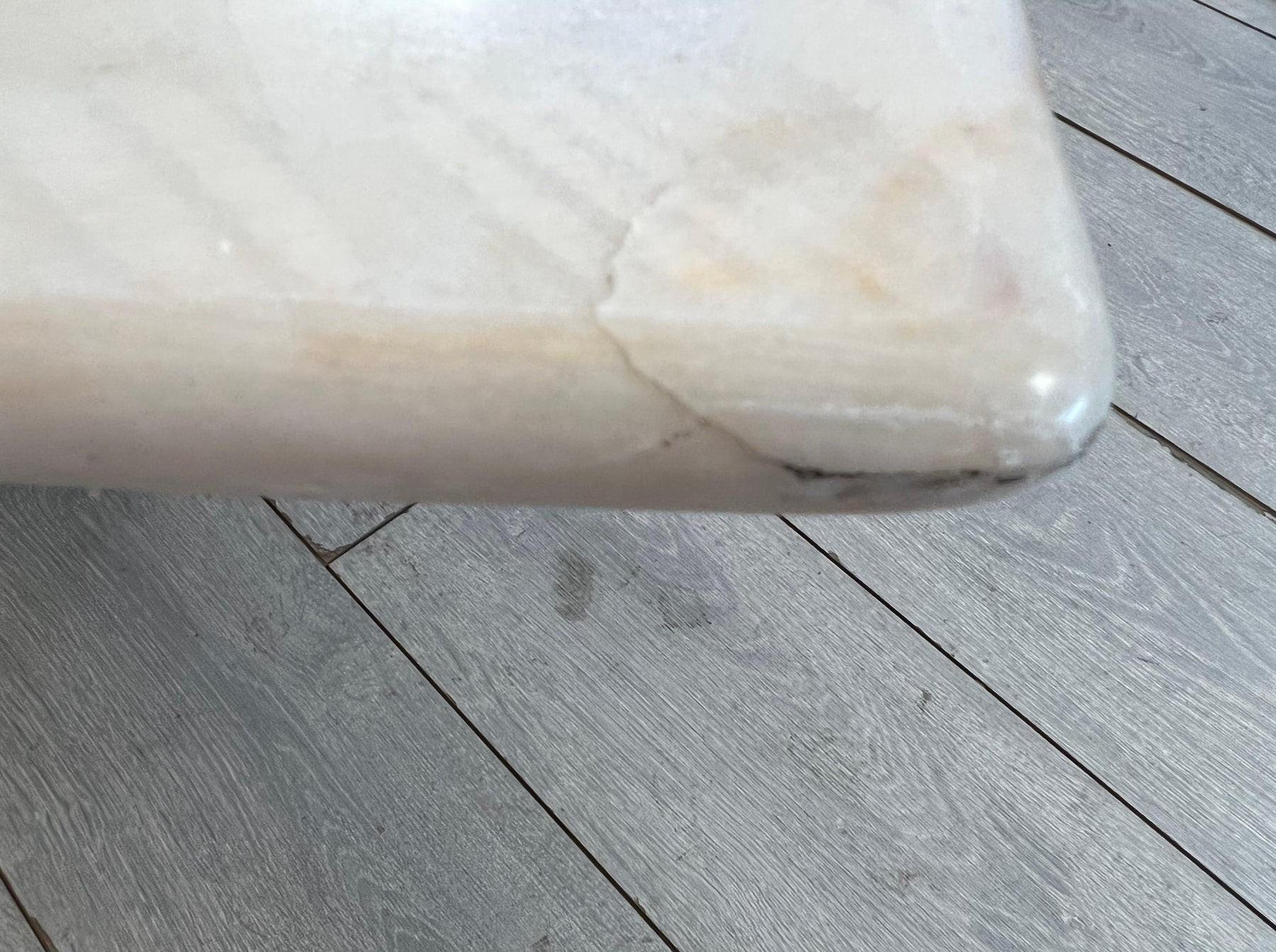 Italian Travertine Coffee Table After Willy Rizzo en venta 5