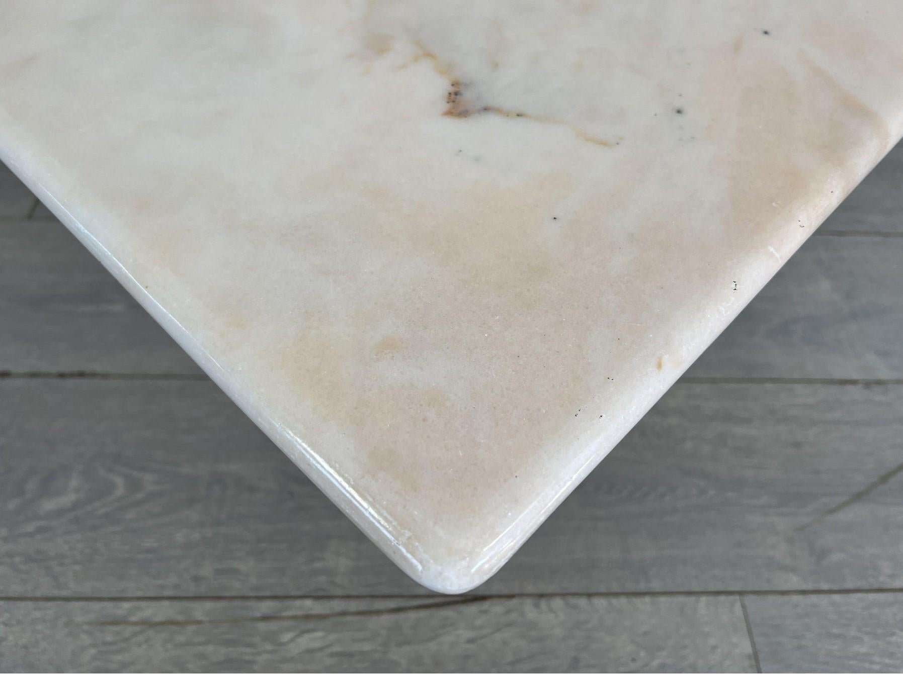 Italian Travertine Coffee Table After Willy Rizzo en venta 2