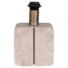 Italian Travertine Mid-Century Table Lamp 'Up to 2 Available'