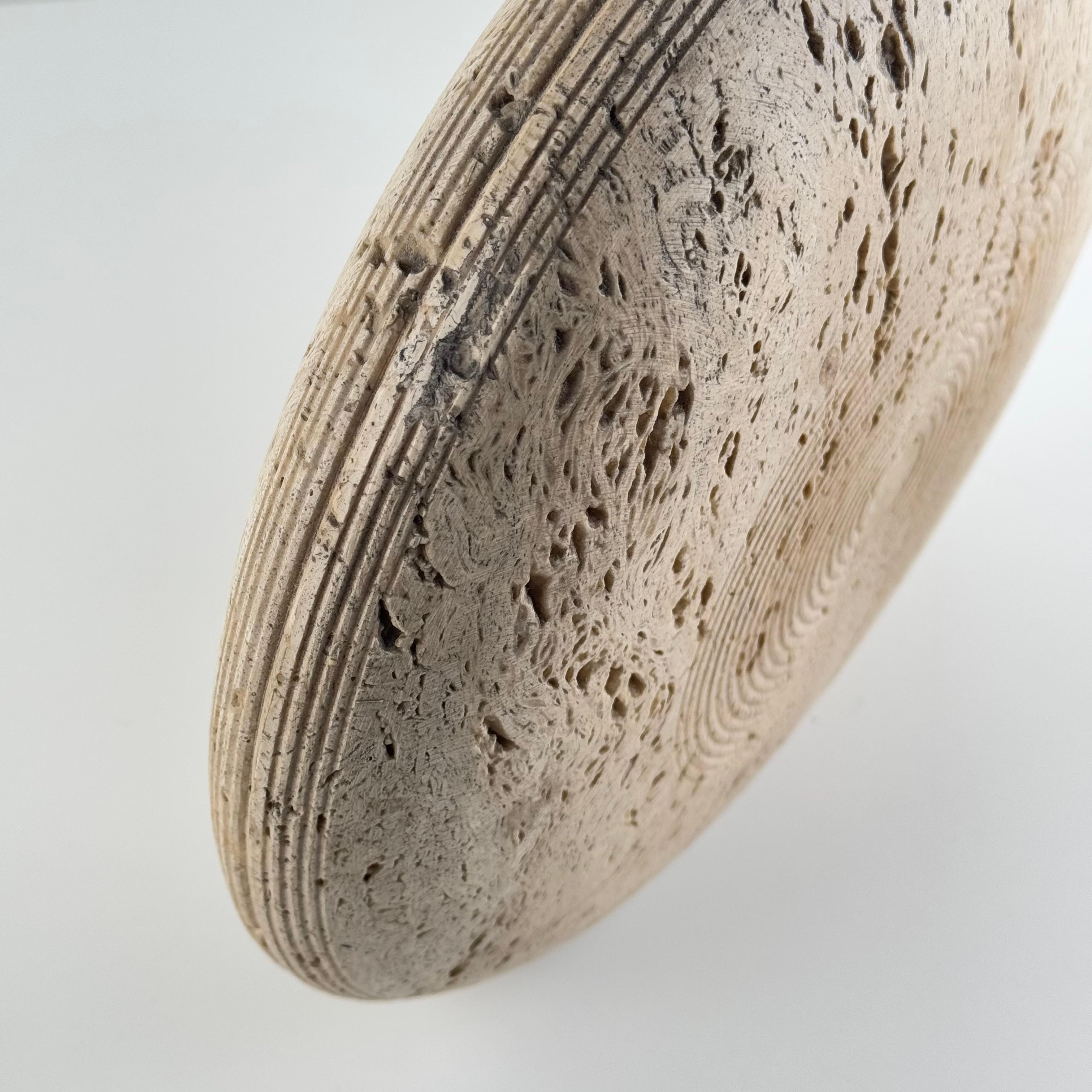 Italian Travertine Vase by P. A. Giusti and Egidio di Rosa for Up&Up, 1970s en vente 6