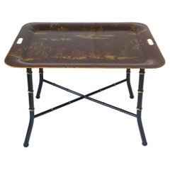 Italian Tray Cocktail Table Chinoiserie
