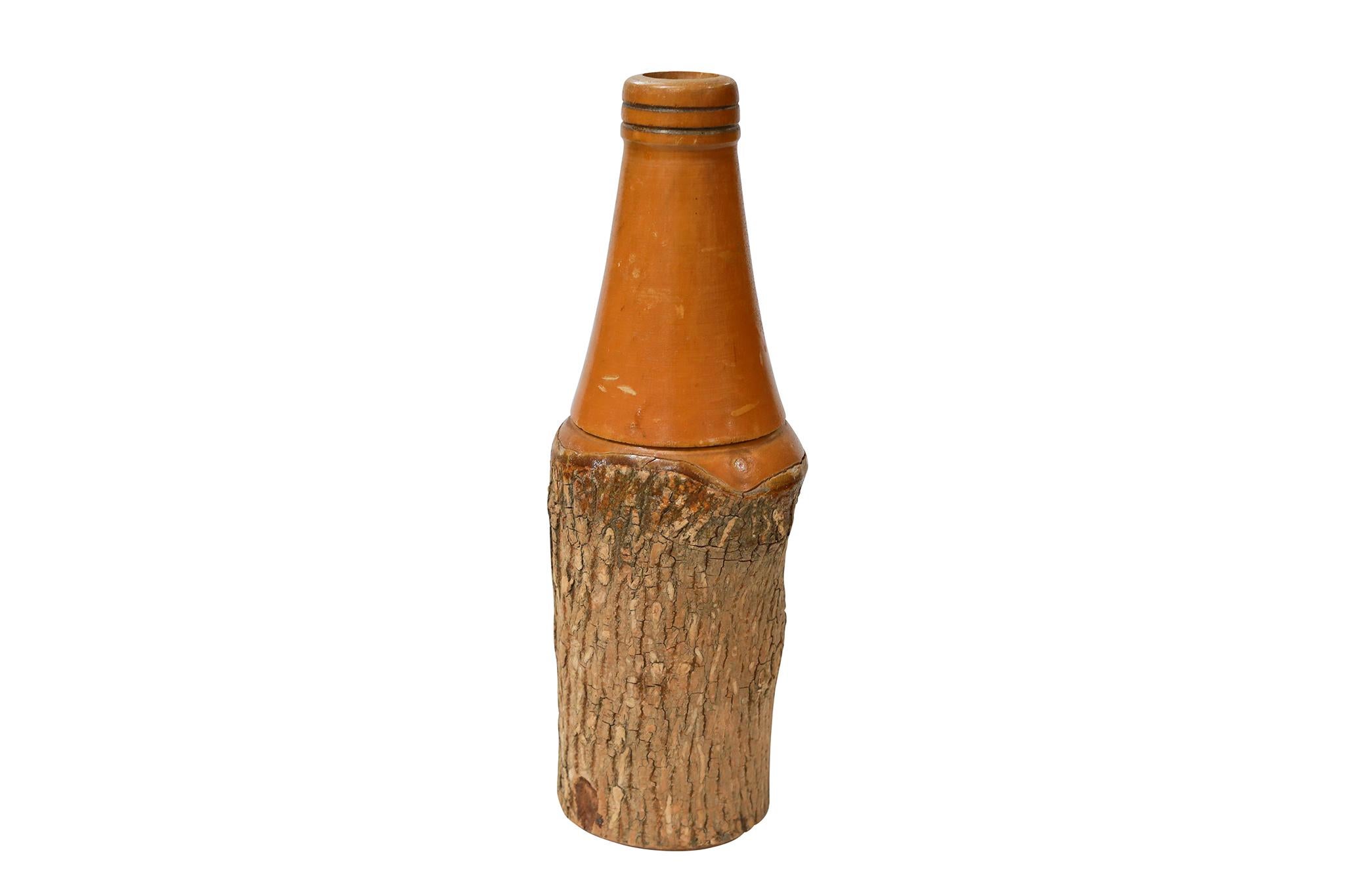 Italian Tray, Pitcher, & Cups Carved From a Tree Italiano en venta