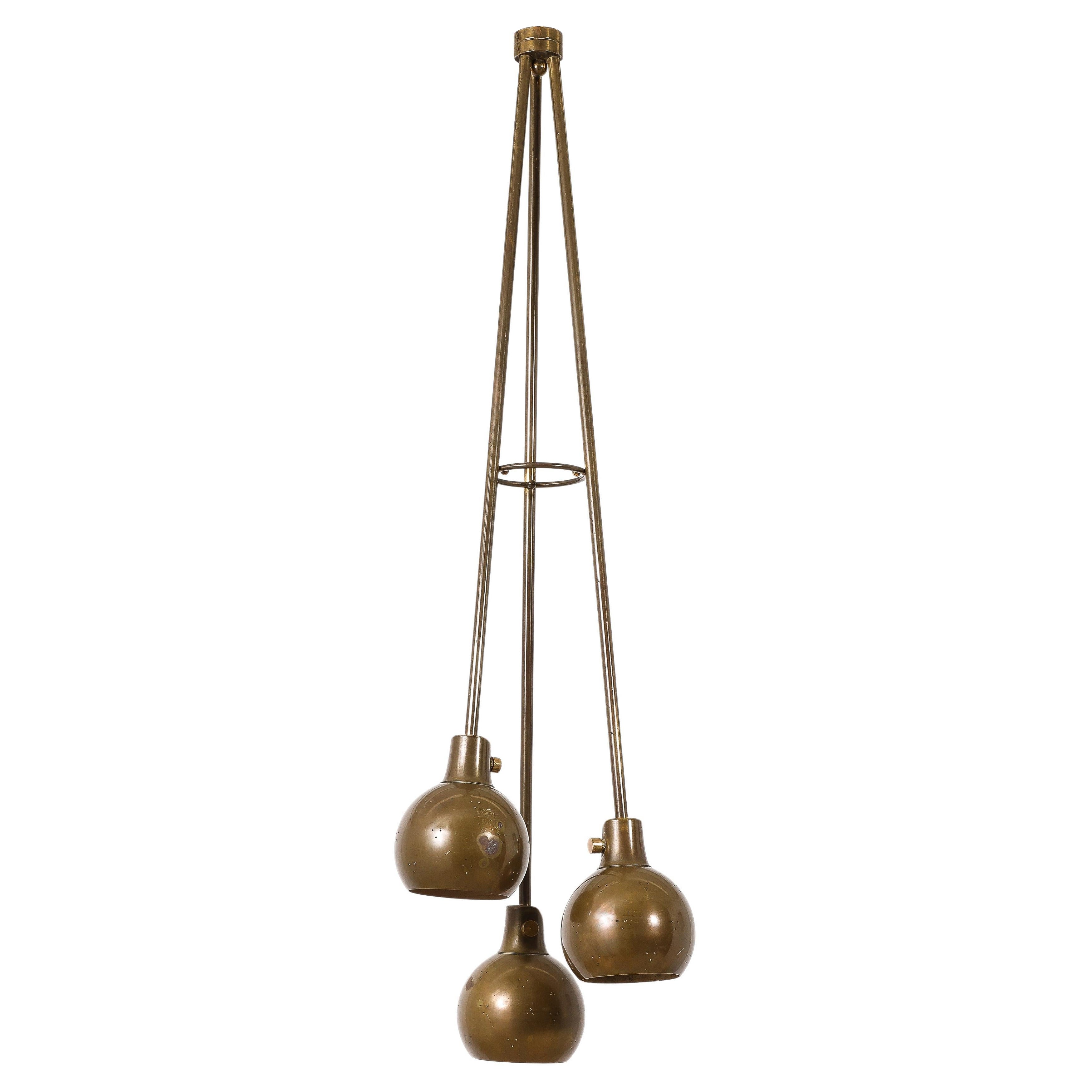 Italian Tri-Orb Pendant