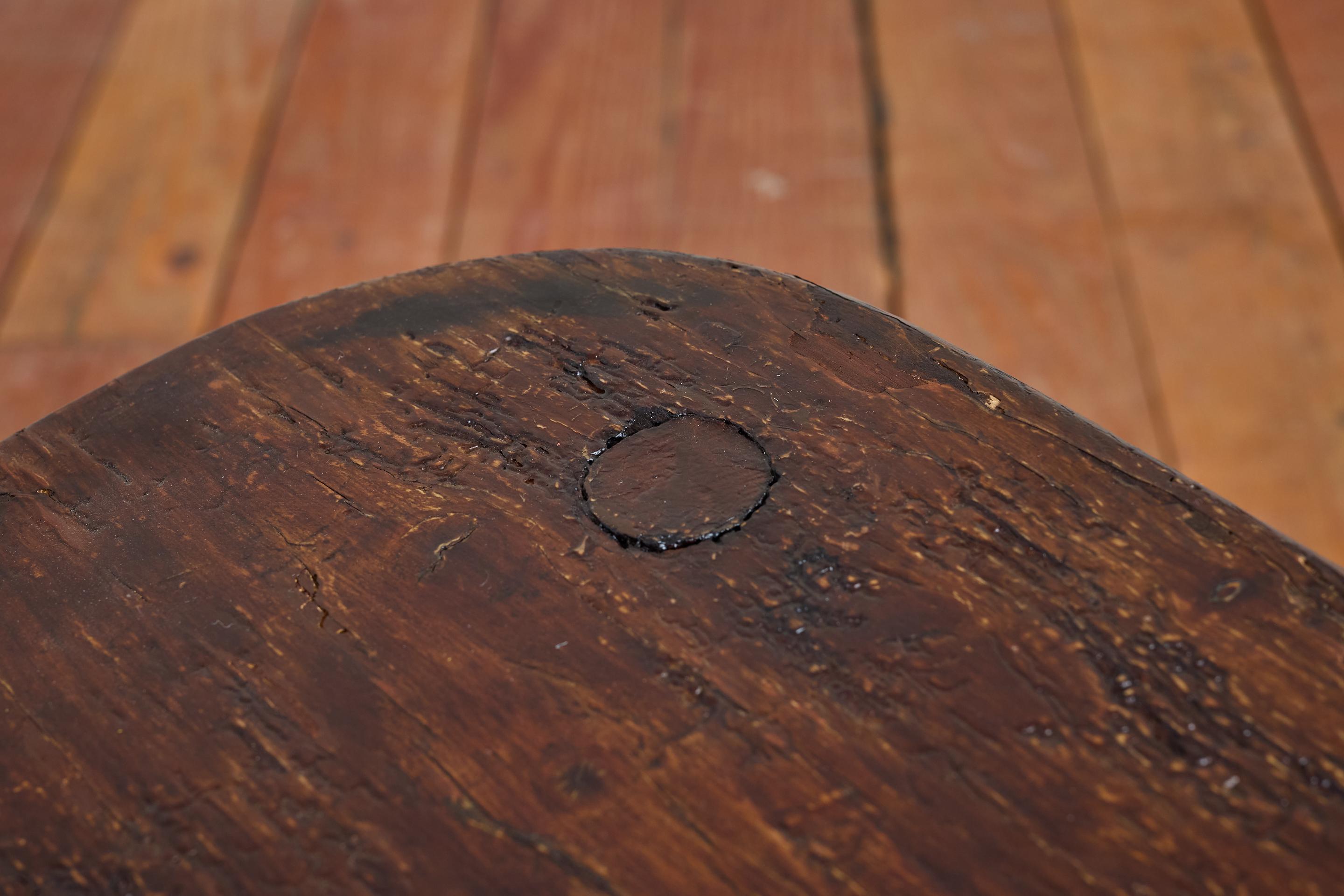 Italian Tripod Stool For Sale 5