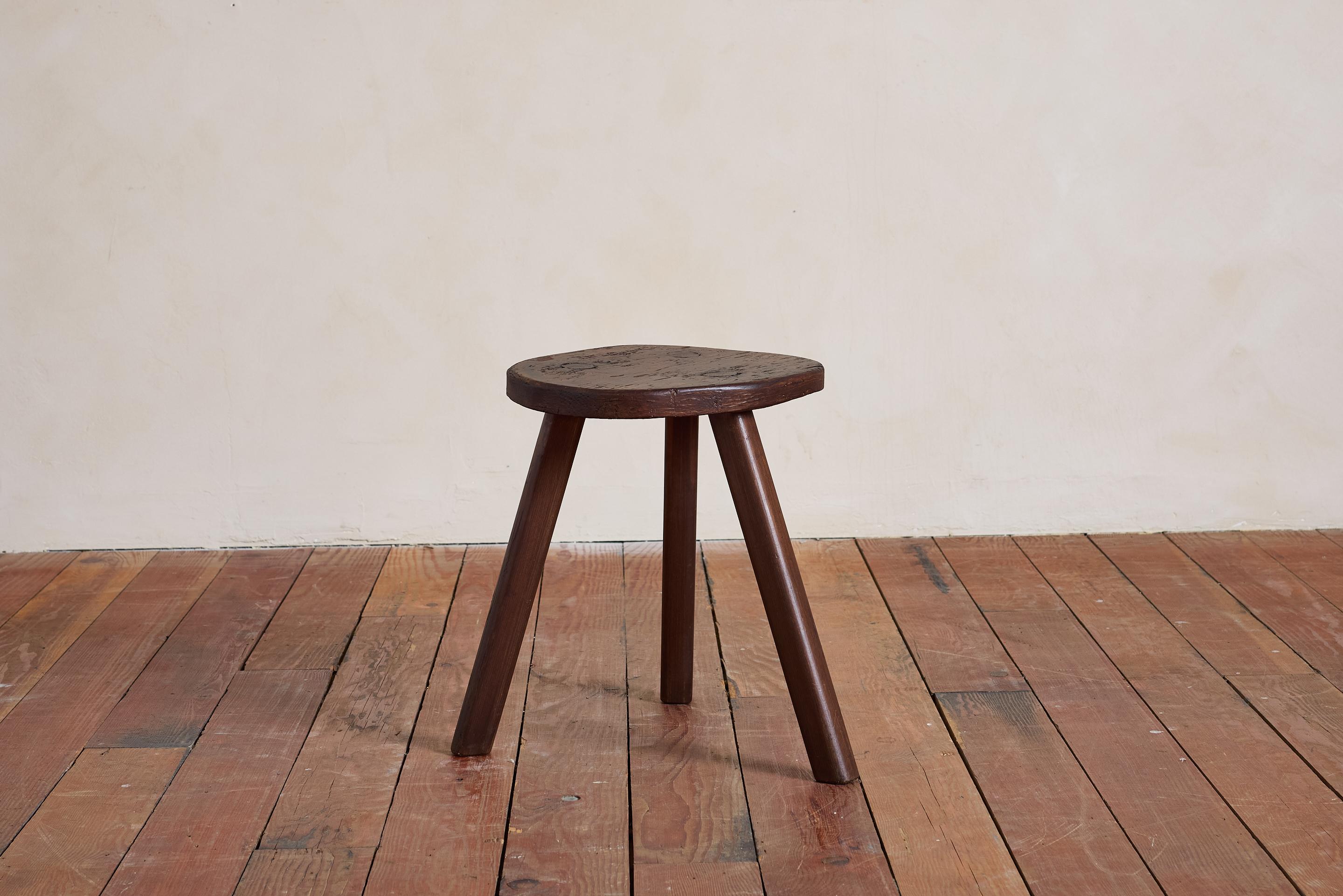 Italian Tripod Stool For Sale 1