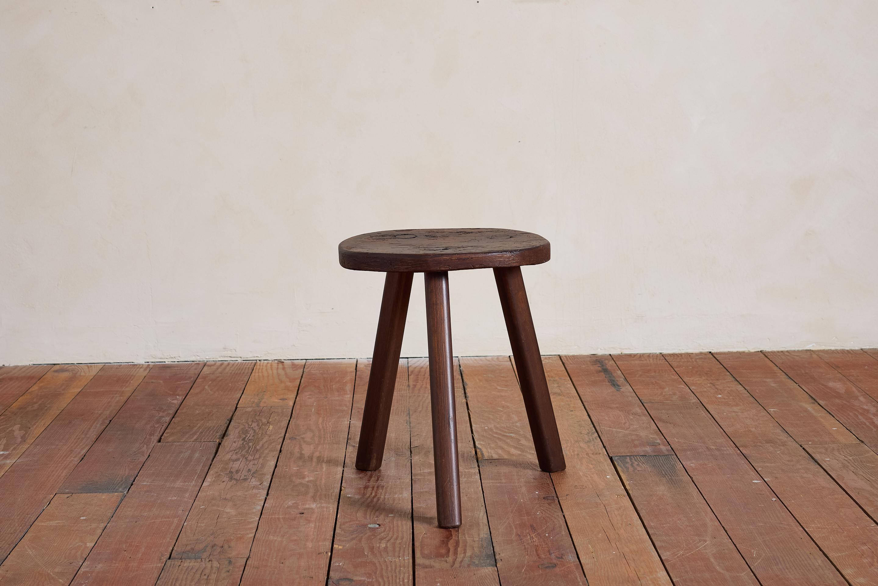 Italian Tripod Stool For Sale 3
