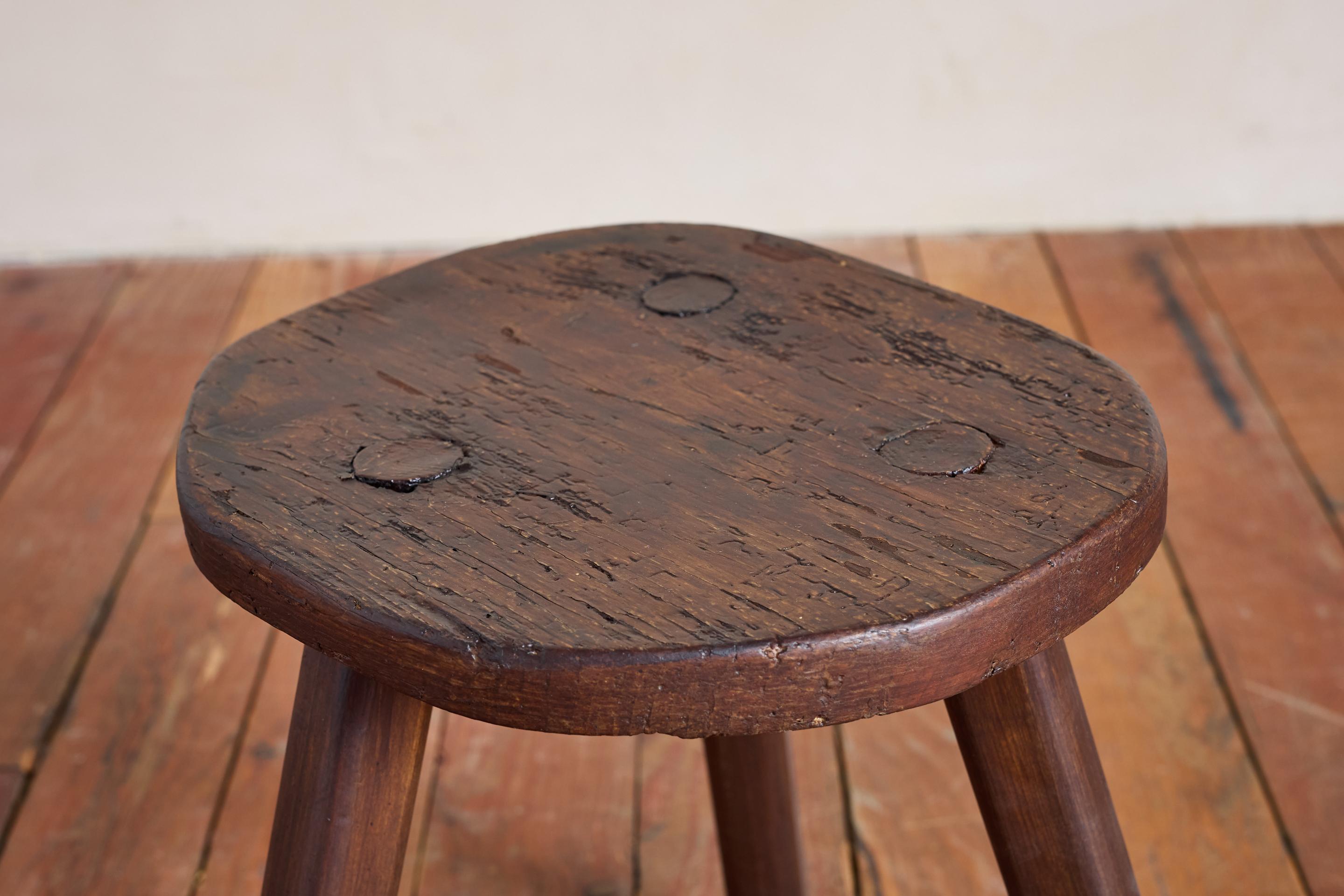 Italian Tripod Stool For Sale 4
