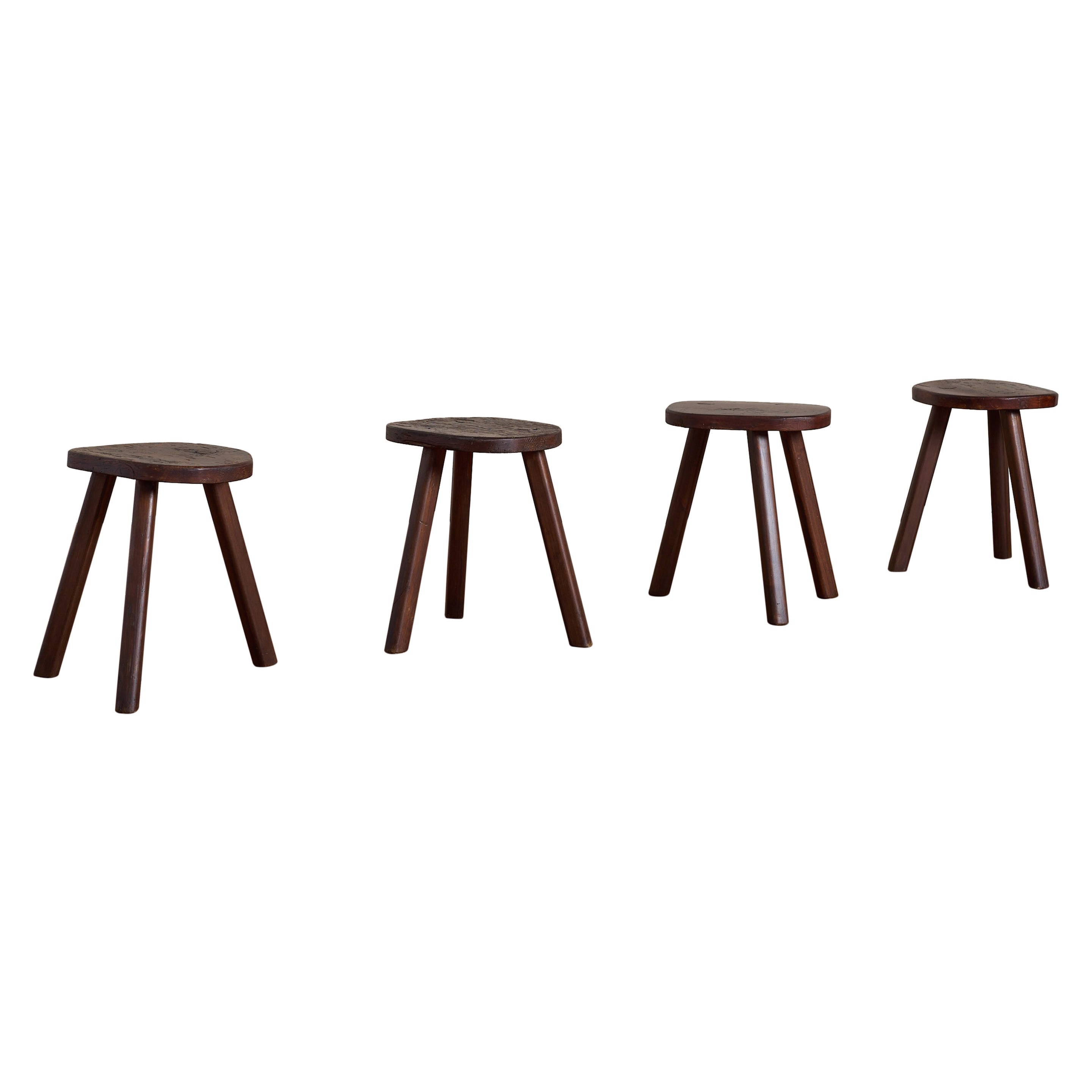 Italian Tripod Stool For Sale