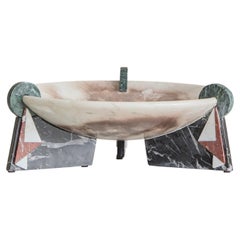 Italian 'Trisio' Marble bowl designed by G. Galli for Up&Up