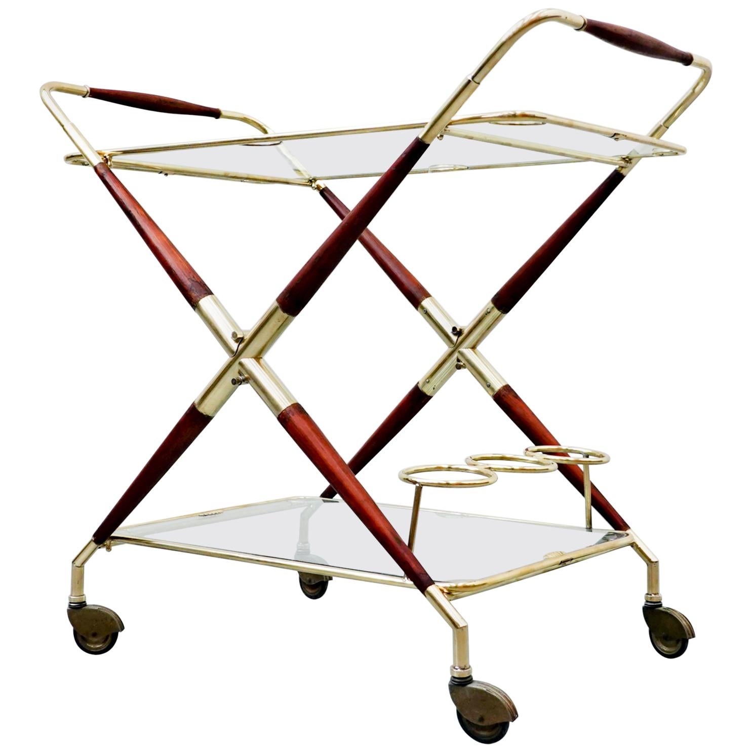 Mid-Century Modern Italian Trolley, 1950s