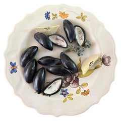 Vintage Italian Trompe L’oeil Decorative Plate