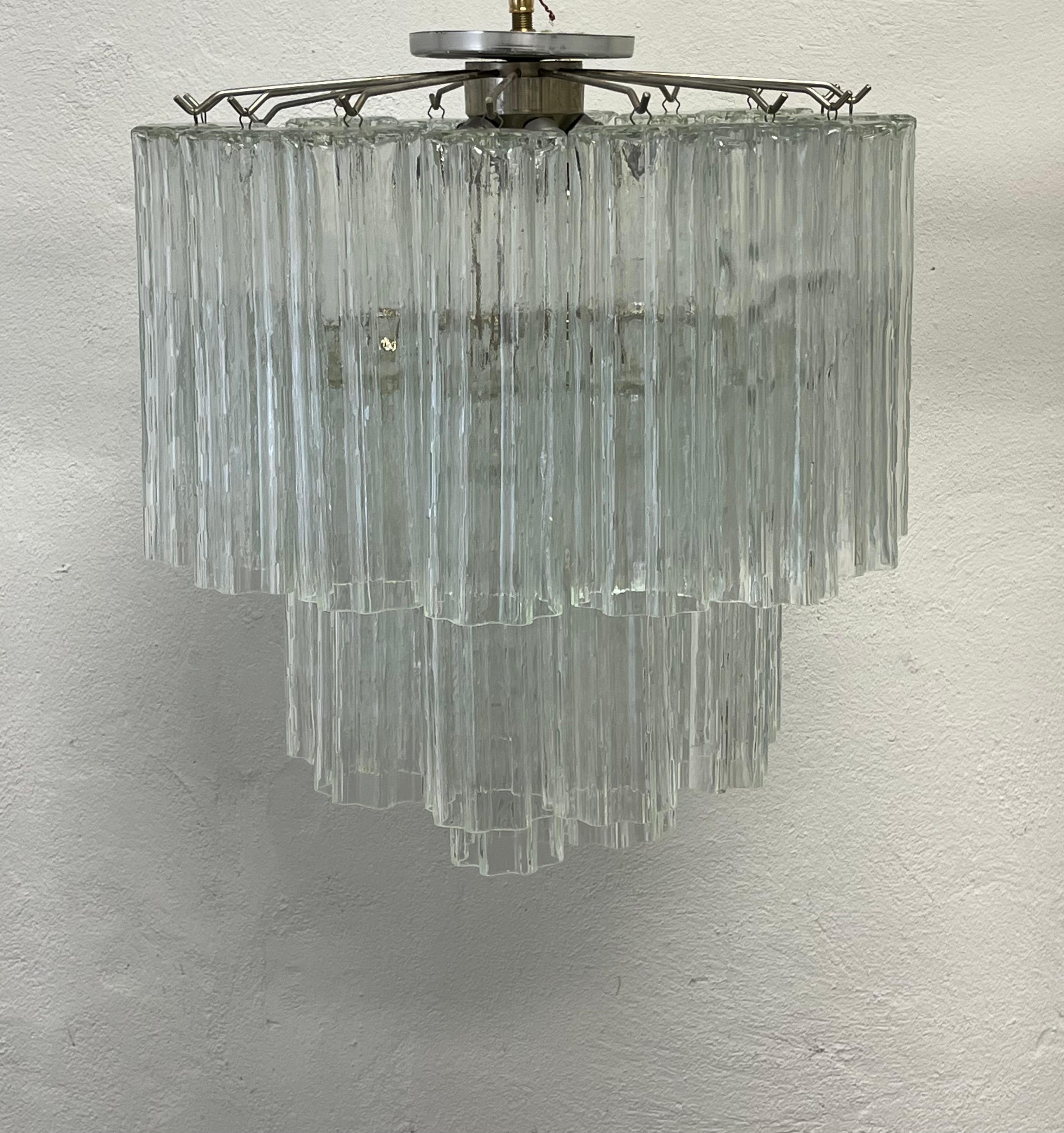 Lampadario Tronchi italiano  Zuccheri Venini Murano Camer in vendita 3