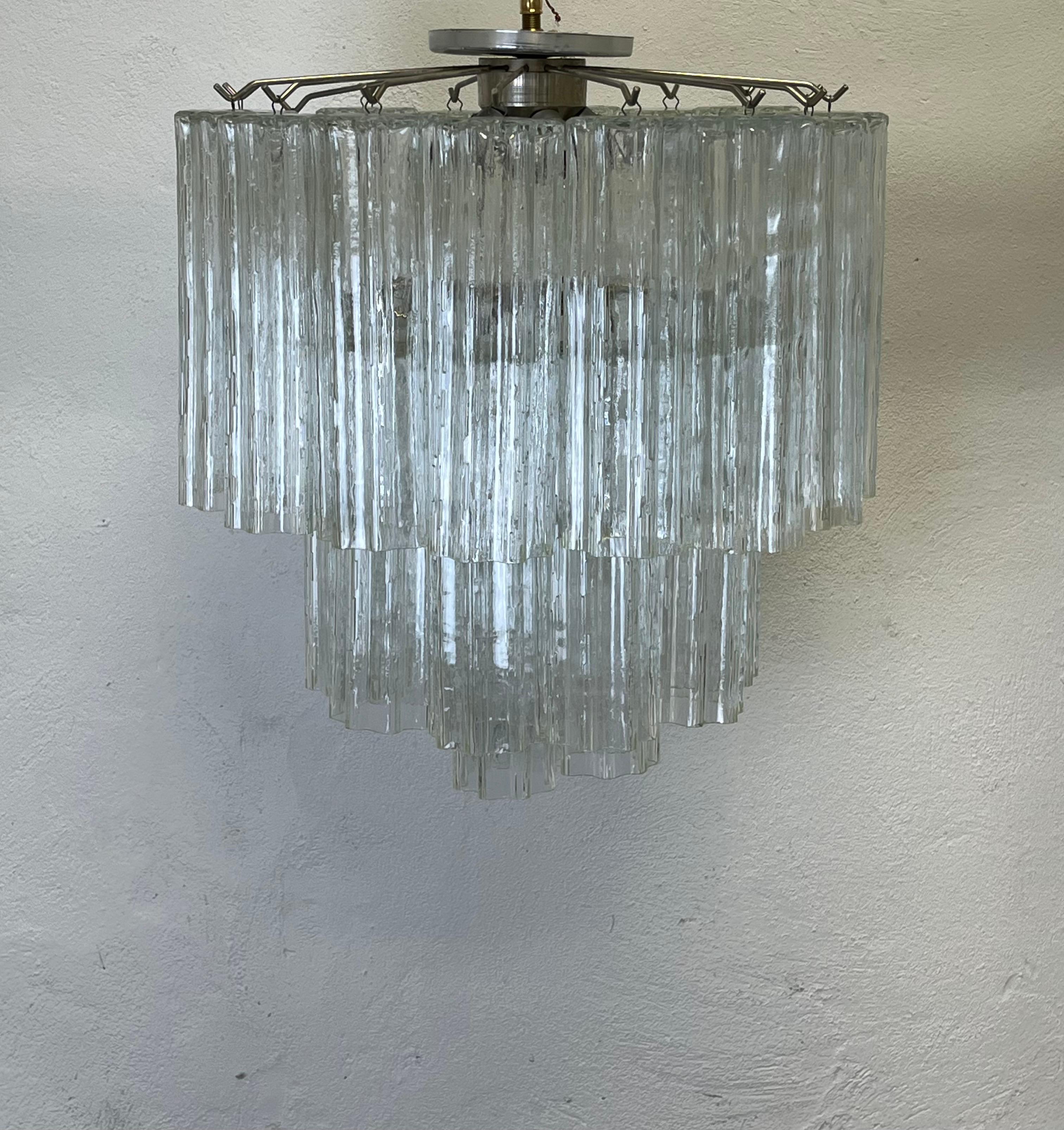 Lampadario Tronchi italiano  Zuccheri Venini Murano Camer in vendita 4