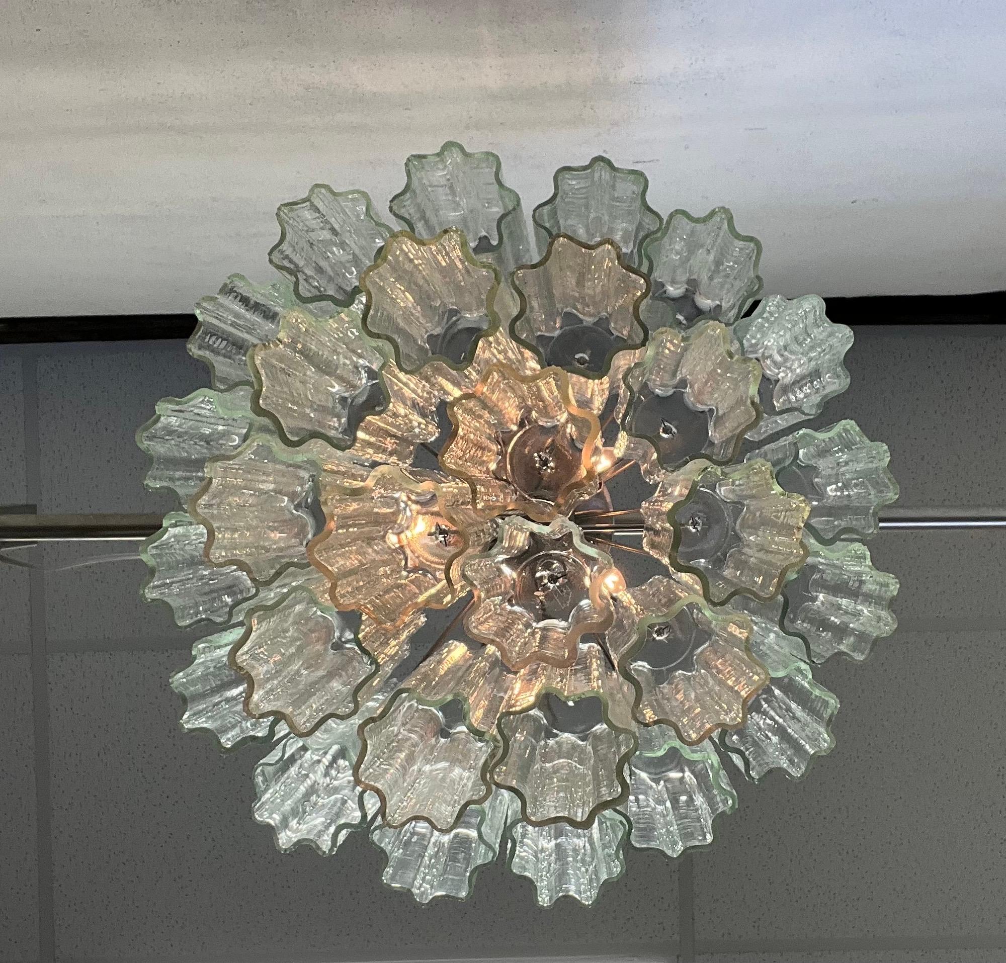 Lampadario Tronchi italiano  Zuccheri Venini Murano Camer in vendita 2