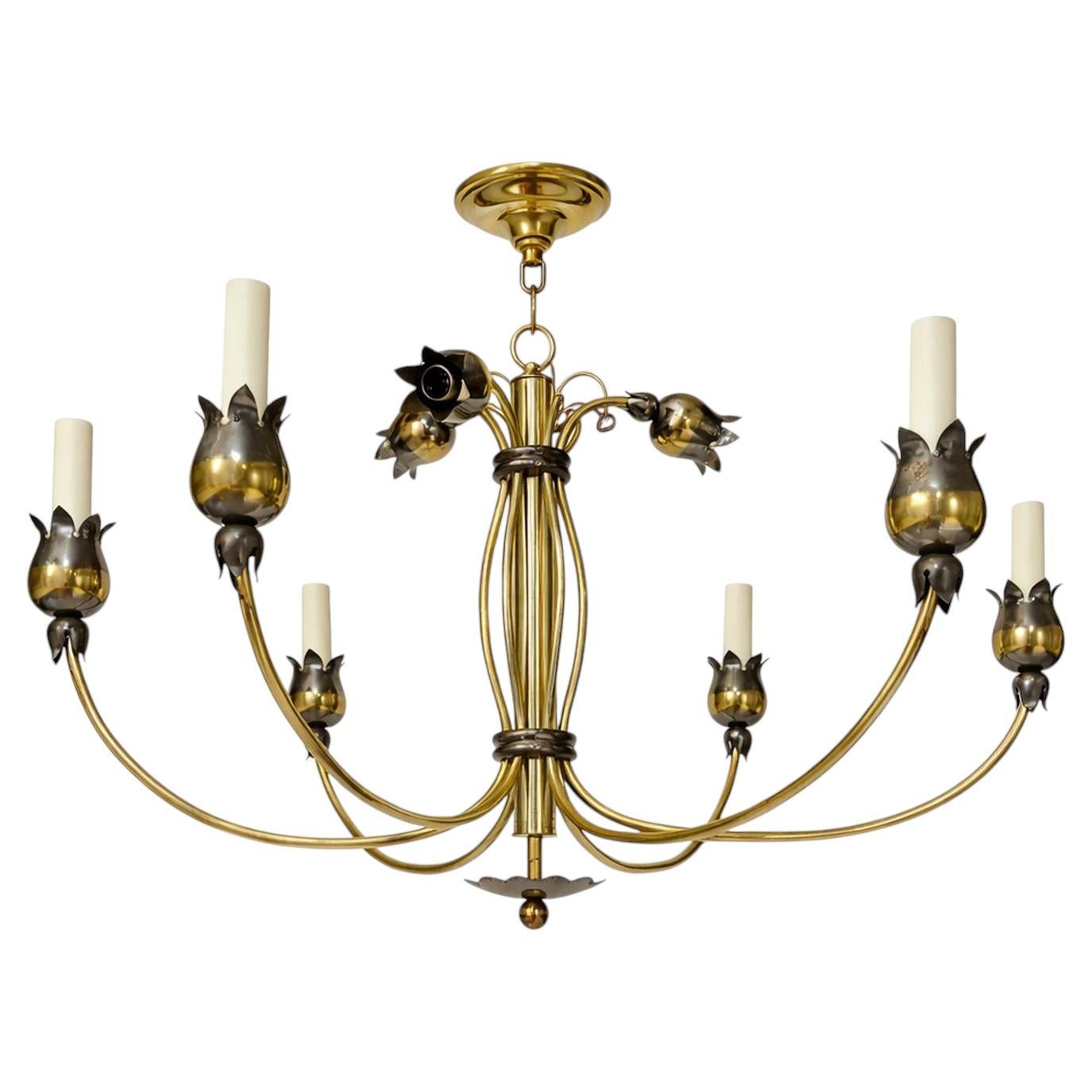 Italian Tulip Chandelier