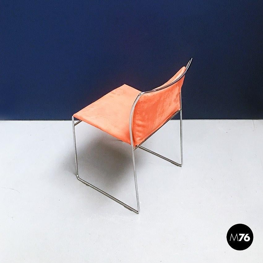 Italian Tulu Velvet Chairs by Tazuhide Takahama, Produced by Gavina, 1968 4